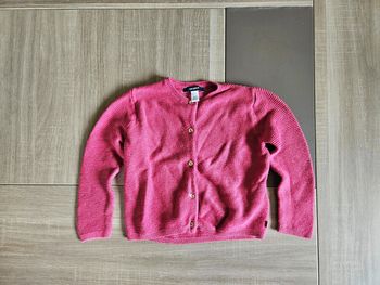 Gilet rose foncé en maille - Okaïdi - 3 ans (98 cm)