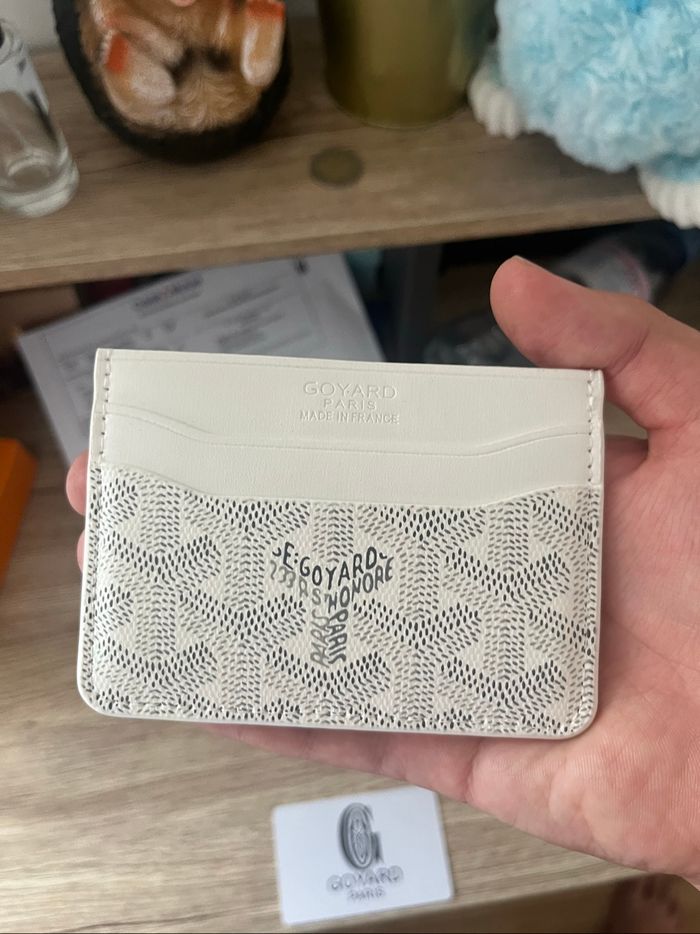 Porte carte goyard blanc - photo numéro 2