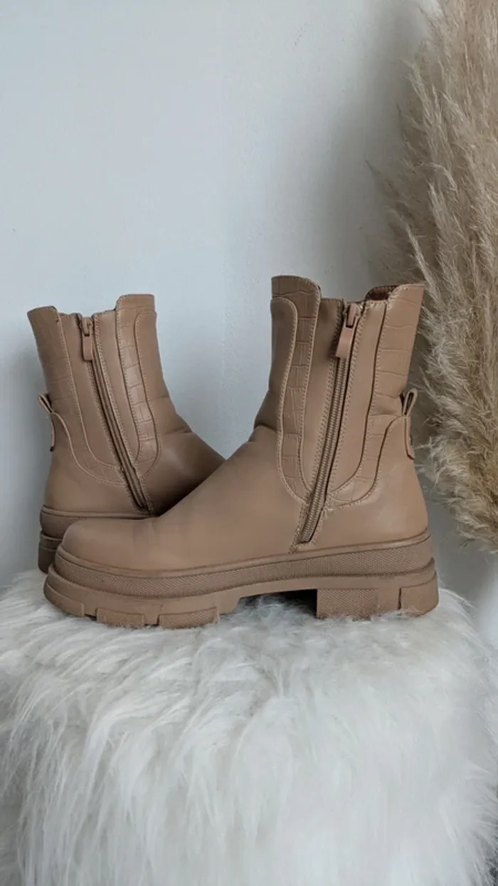 Bottines camel - photo numéro 7