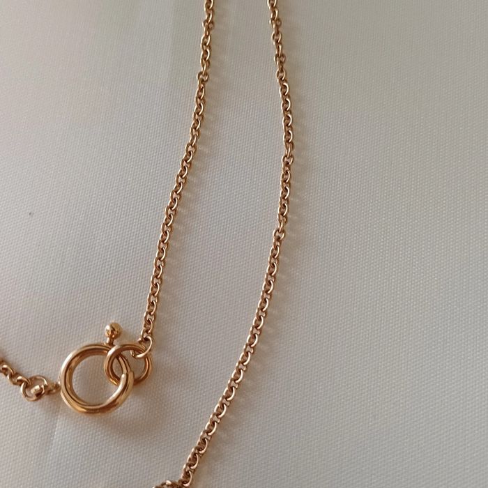 Collier moshino en métal doré - photo numéro 3