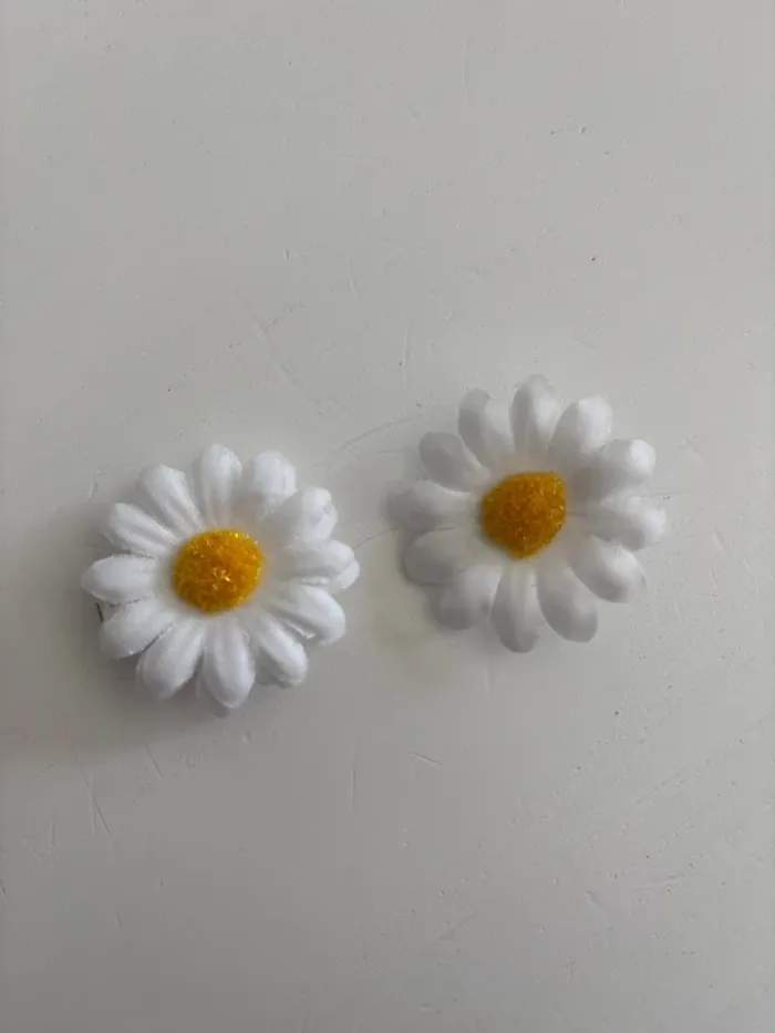 Barettes pâquerettes