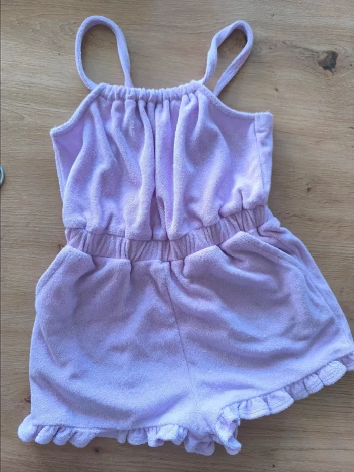 Combi short éponge , taille 4 ans , fille
