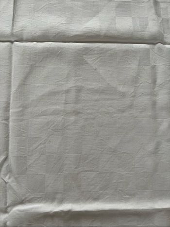 Tissu de récupération unis blanc