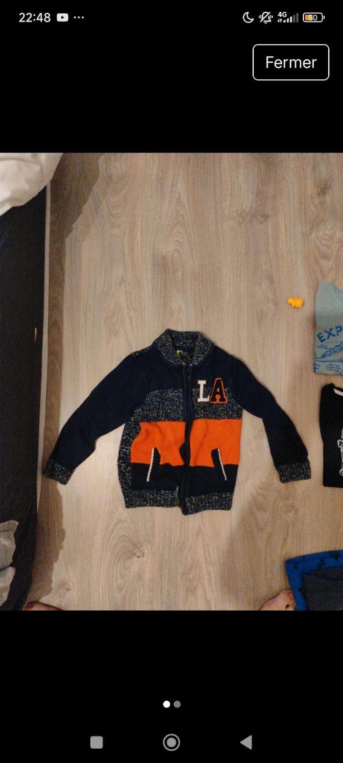 Gilet orchestra garçon