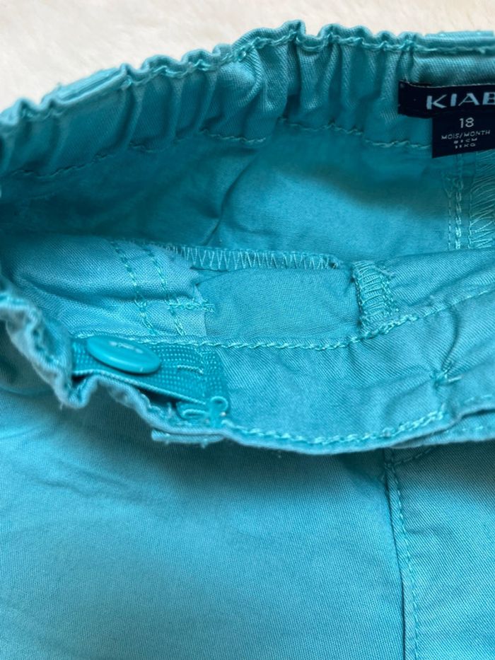 Short turquoise - 18 mois - photo numéro 2