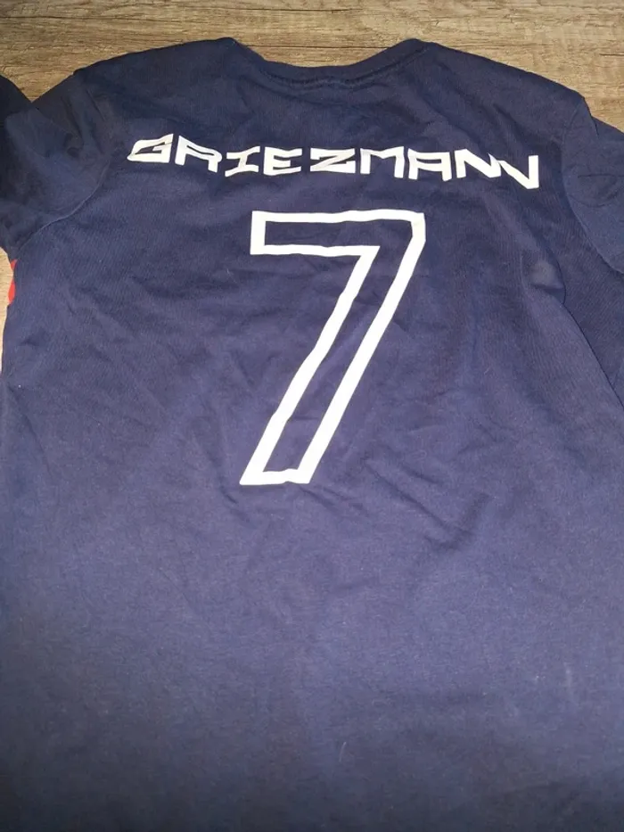 Tee shirt foot 12 ans griezmann - photo numéro 4