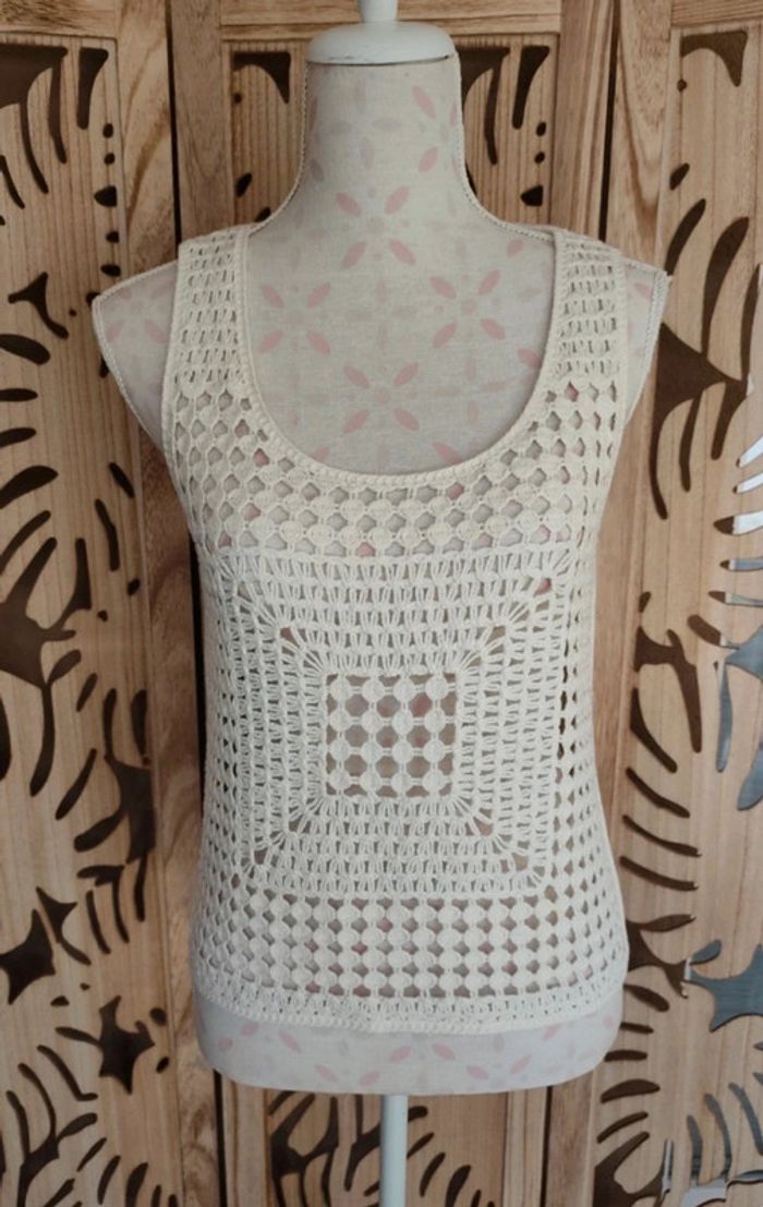 Débardeur crochet Taille M Mng - photo numéro 2