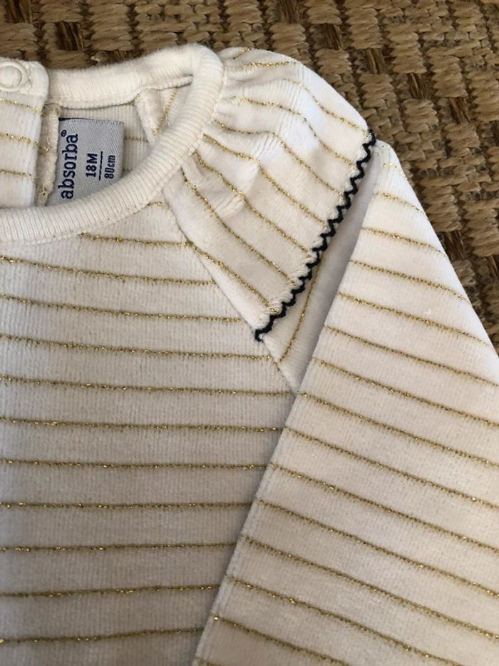 Pyjama velours taille 18 mois - photo numéro 3