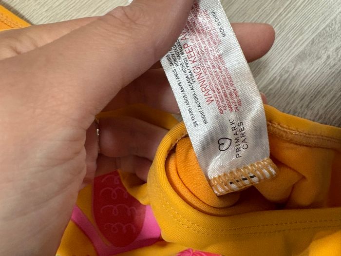 Maillot de bain orange 5-6 ans - photo numéro 2