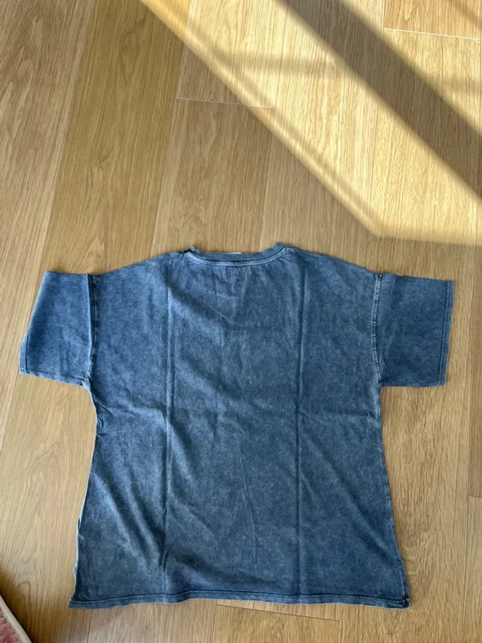 Teeshirt gris Zara taille 13/14 ans - photo numéro 4