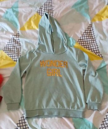 Pull capuche fille