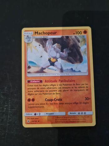 Carte pokémon Machopeur 64/145