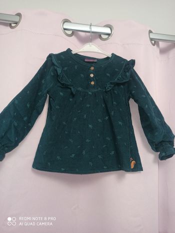 Blouse Vert foncé