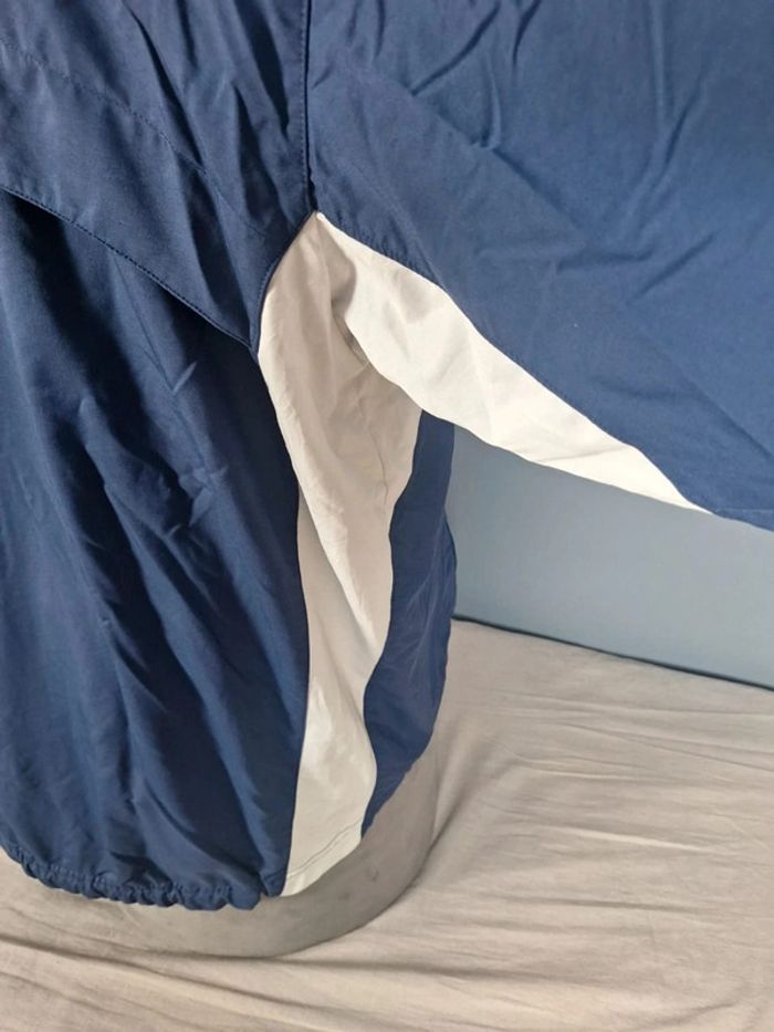 Veste Nike Team vintage XL bleu marine logo bouclier brodé zippée (546) - photo numéro 11