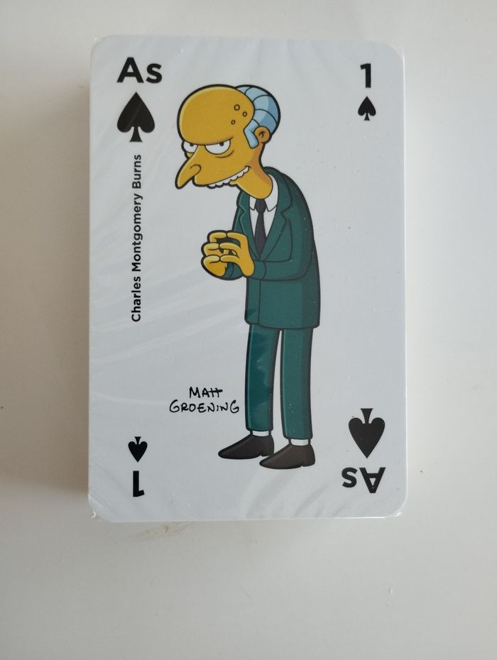 Jeu de cartes Simpsons - photo numéro 3