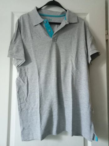 polo gris la halle taille XL gris