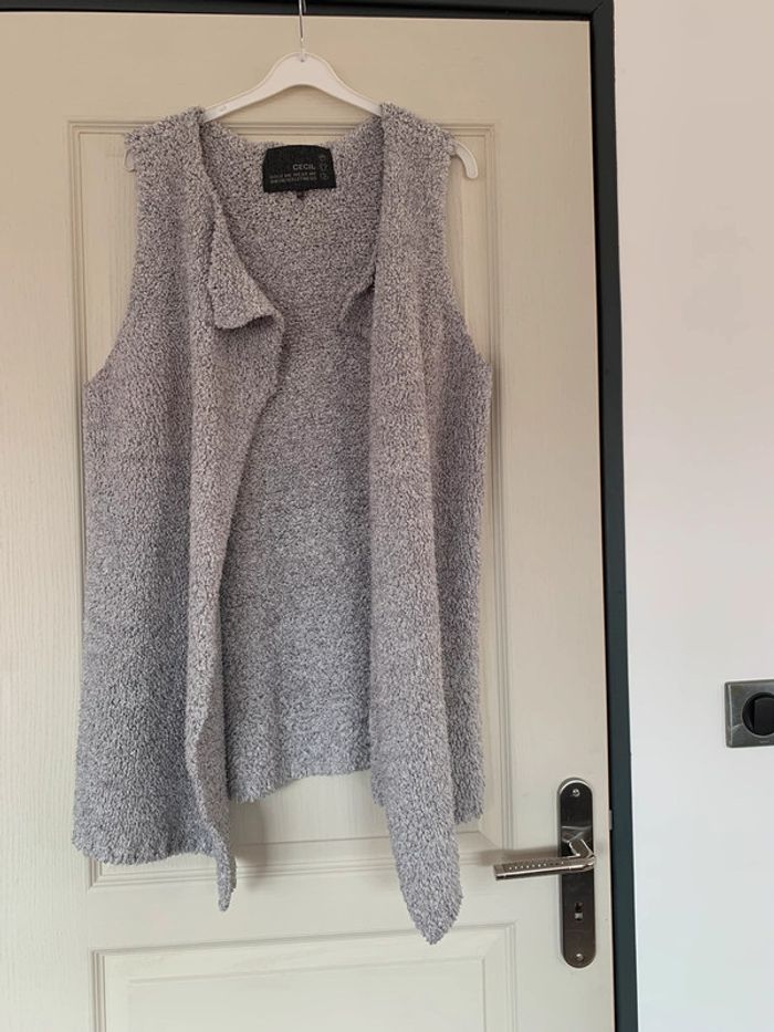 Long gilet cecil