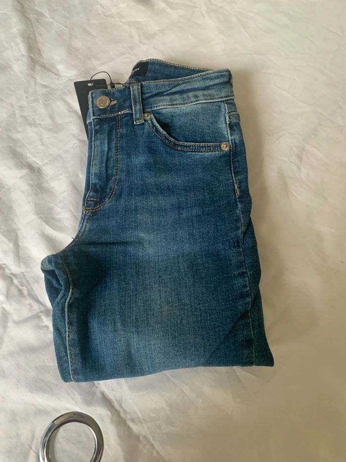 Jean vera moda taille XS bleu foncé straight