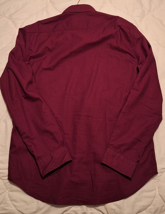 Chemise Ralph Lauren couleur burgundy taille M neuve - photo numéro 7