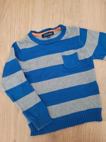 Pull rayé garçon 5 ans