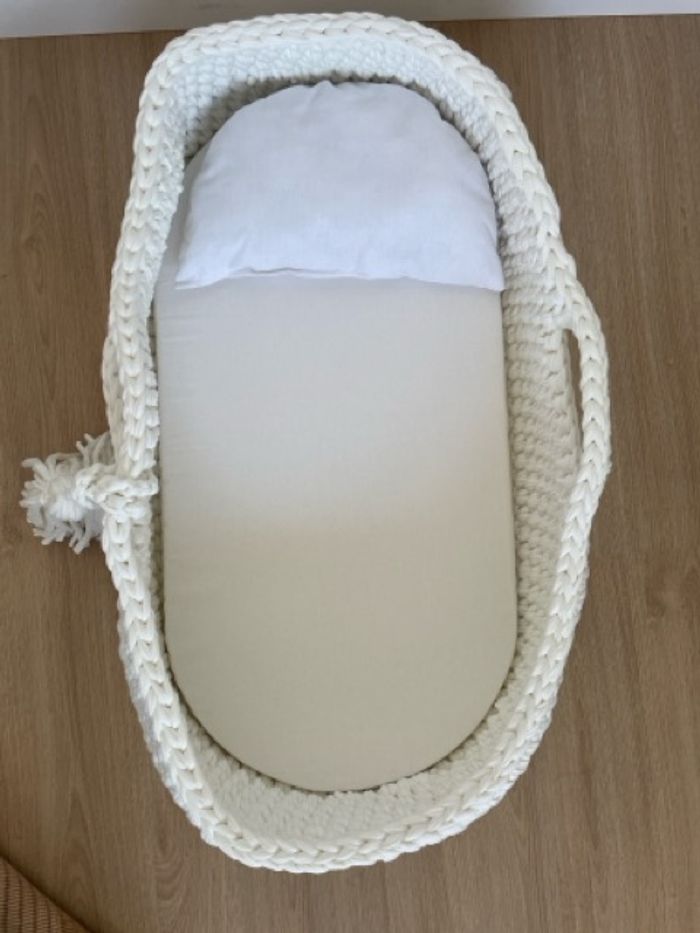 Berceau Couffin en tricot - photo numéro 3