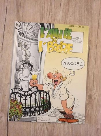 Bande  dessinée L'année  de  l'bière