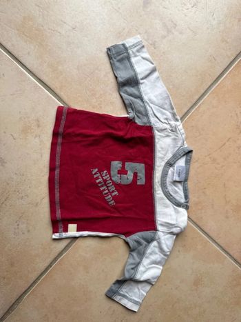 Teeshirt manches longues 6 mois