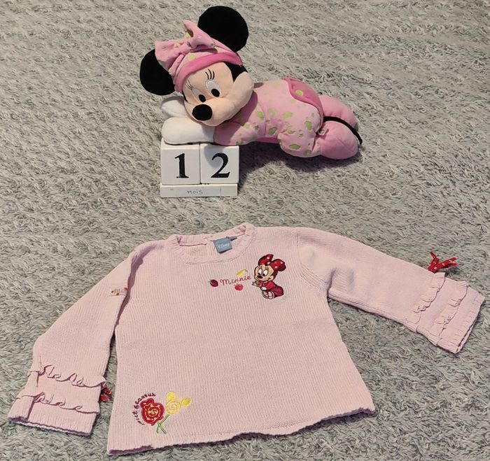 Pull minie:T12 mois.