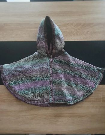 Poncho épais 12 mois