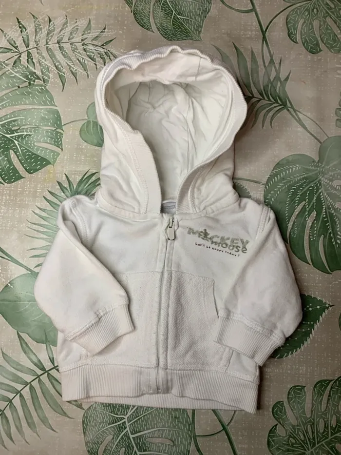 Veste bébé 1 mois mickey - photo numéro 3
