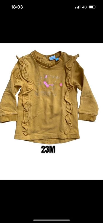 Pull jaune