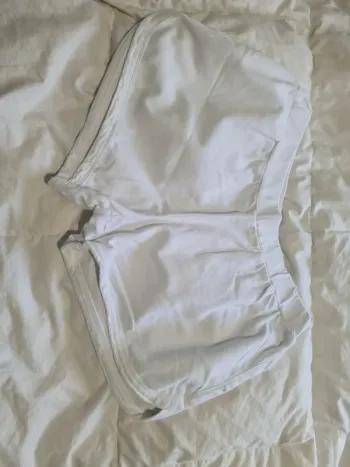 Short blanc en coton Club Med