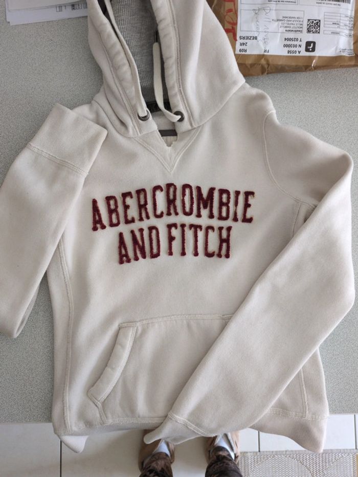 Sweat à capuche mixte Abercrombie XS - photo numéro 10