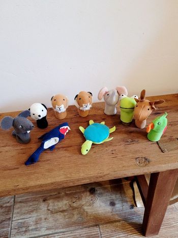 Lot de marionnettes à doigts Ikea 