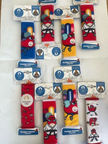 Lot de 2 protège ceintures enfant