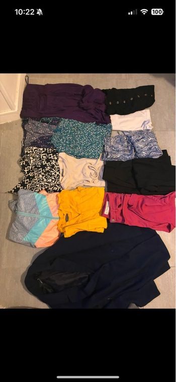 Lot 13 vêtement femme toute taille 