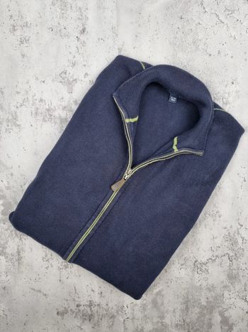 Veste zippée Tommy Hilfiger – Bleu marine – Taille XL Hommes (mesures en photos)