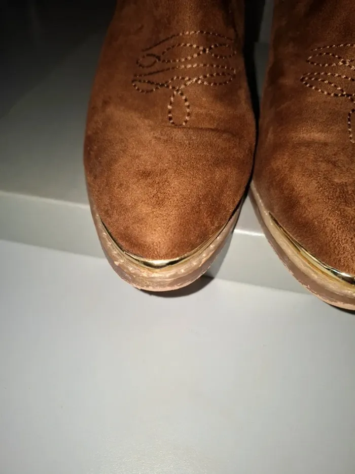 Bottines camel - photo numéro 10