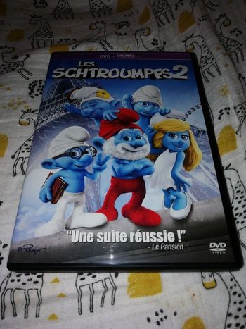 Dvd les schtroumpfs 2