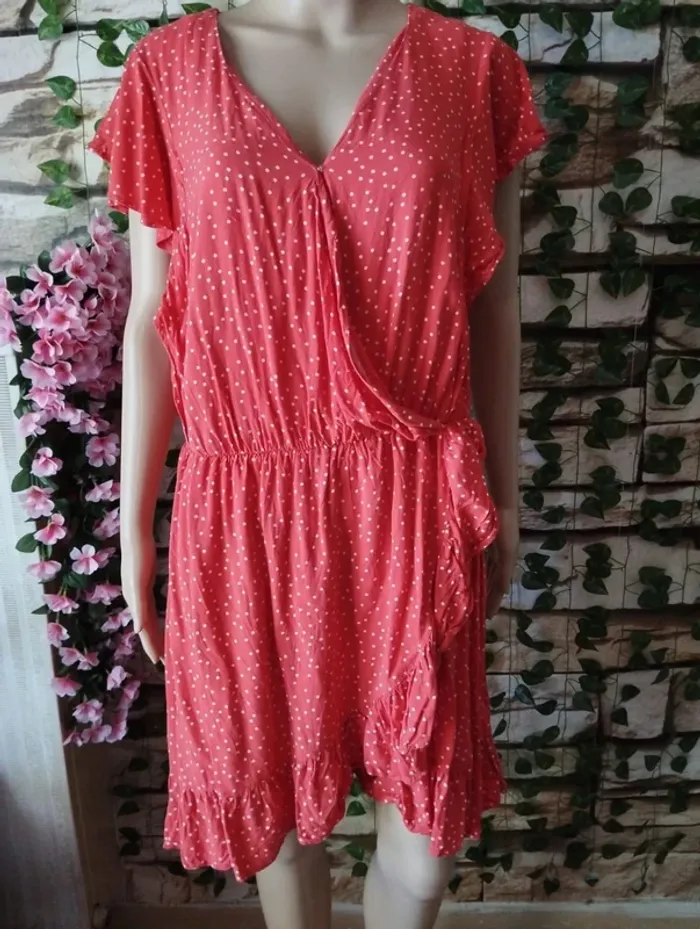 🌸Robe legere Ete a pois Camaieu Taille 38 🌸 - photo numéro 2