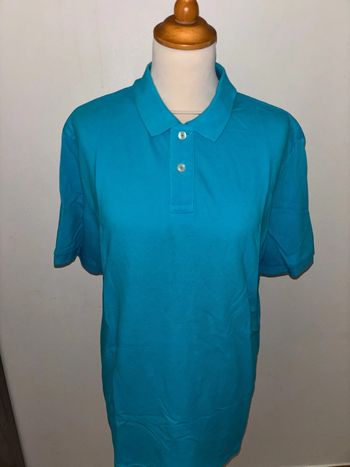 Polo bleu