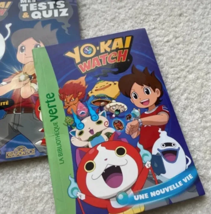 Y o-kai watch bibliothèque verte 6-8 ans + cahier d’activité offert - photo numéro 2