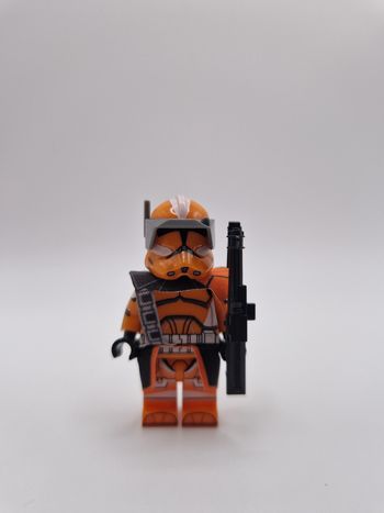 Figurine type lego Commandant Clone Invert de la 212ème star wars