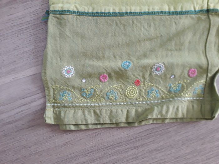 Pantalon été  3/4 toile Catimini - photo numéro 3