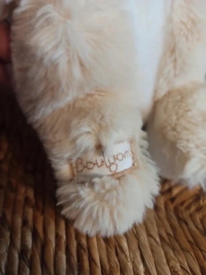 Peluche lapin hochet Boulgom vintage tbe - photo numéro 3