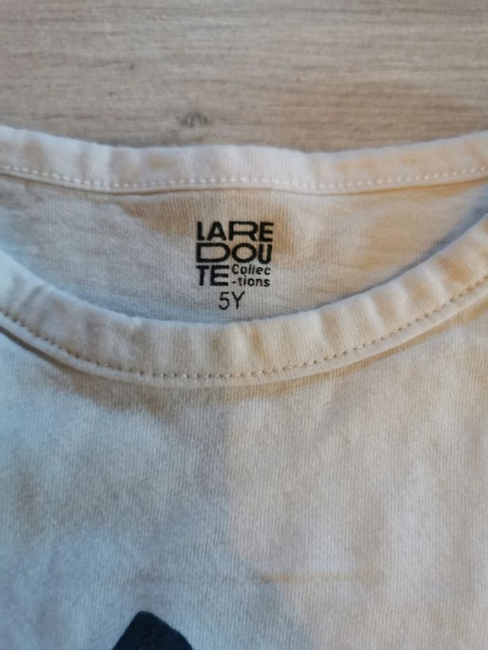 Lot de 3 tee-shirts la redoute 5 ans - photo numéro 3