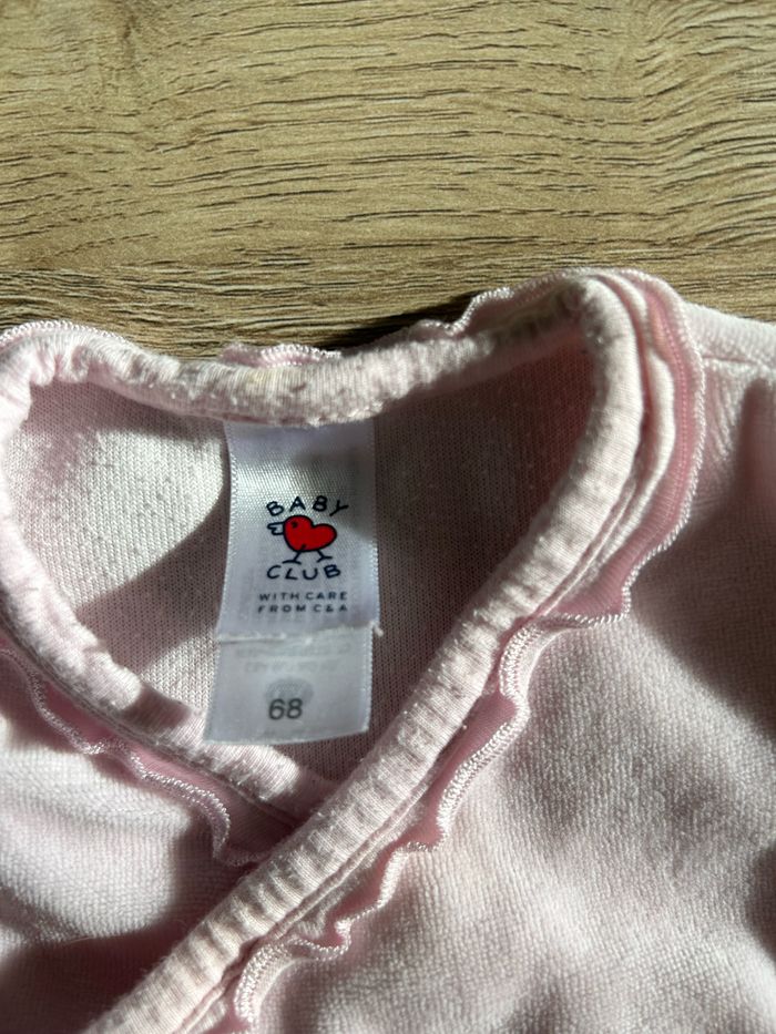 T-shirt caché coeur rose pale - photo numéro 2