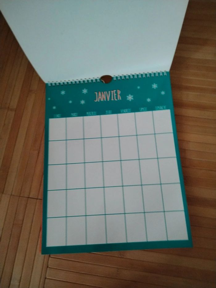 Organiseur, planner effaçable - photo numéro 2