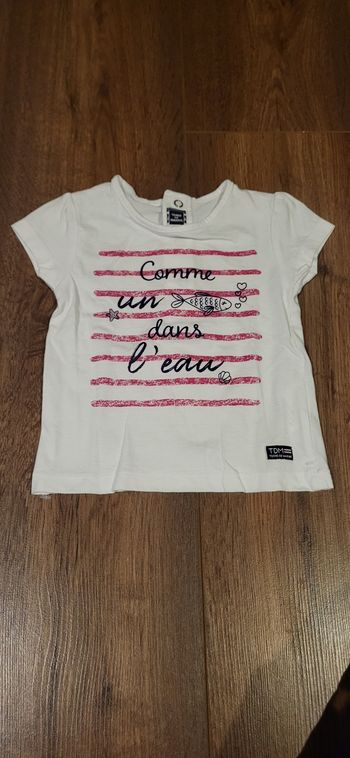 Tee shirt manches courtes