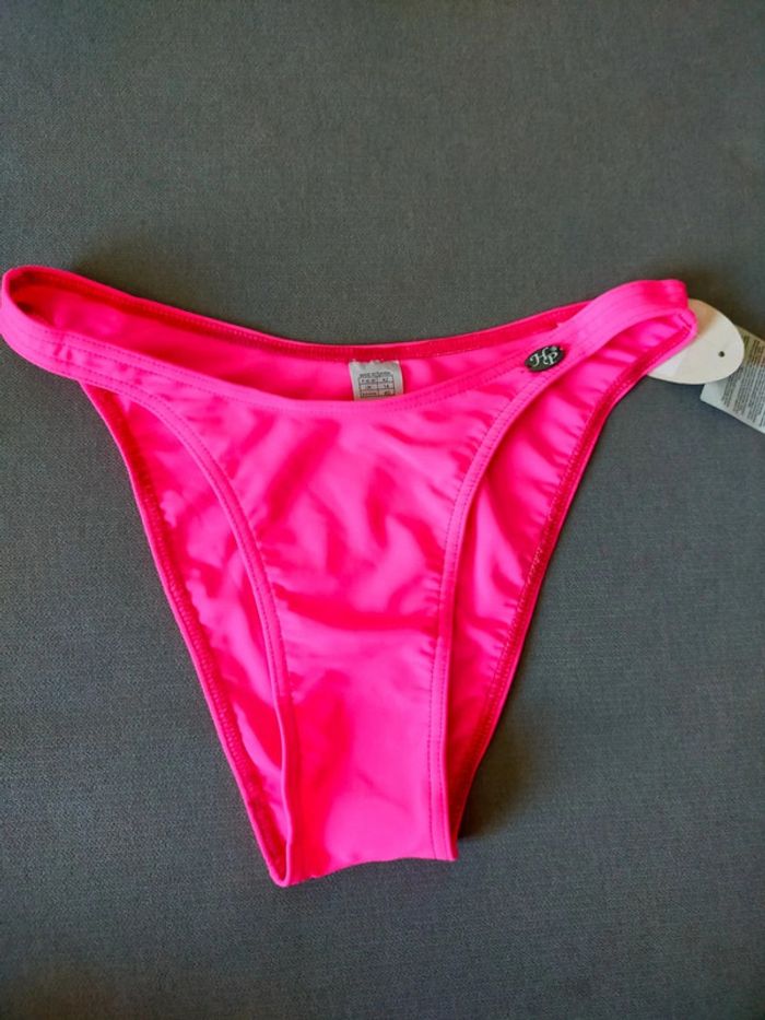 Bas de bikini rose fluo – Haute Pression – Taille 42 - photo numéro 5